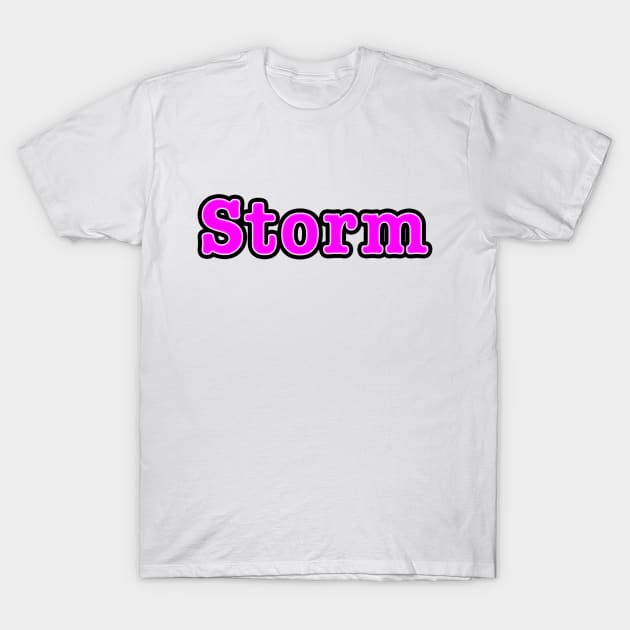 Storm T-Shirt by lenn